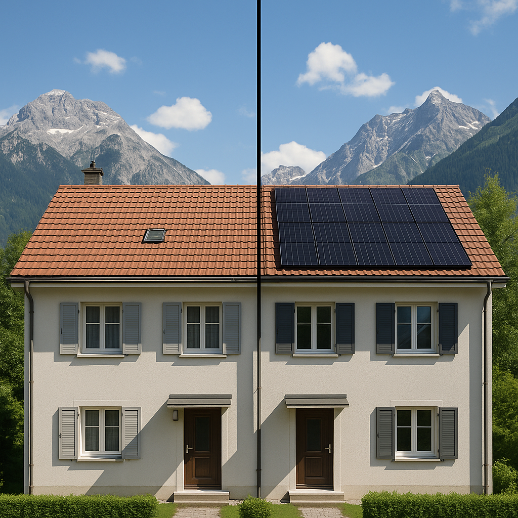 Solaranlage Schweiz-umbaucenter
